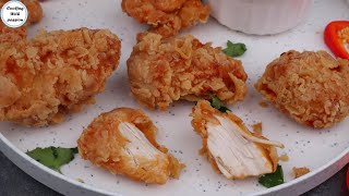 Perfect Fried Chicken Bites / Tender Pops / Strips Make & Freeze Recipe With Tips, Better Than KFC
