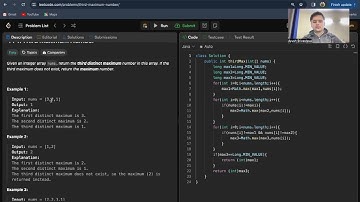 LeetCode Question No. 414 : Third Maximum Number (JAVA)
