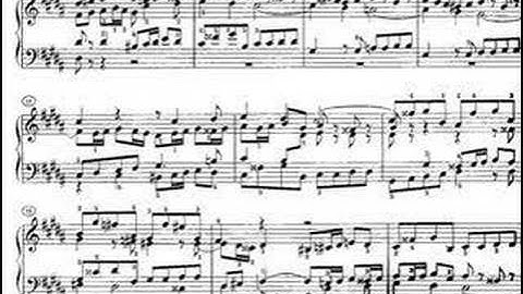 Richter plays Bach: WTC1 No. 18 in g sharp minor BWV 863