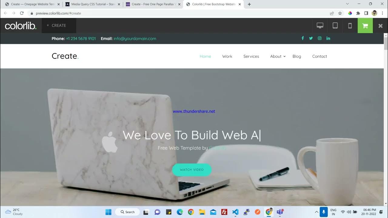 Media Query in CSS Tamil YouTube
