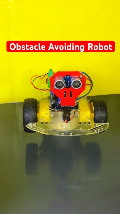 How to Make an Obstacle-Avoiding Robot | #shorts #arduino #robot - YouTube