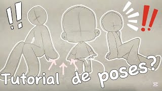 TUTORIAL De Poses Para Tus Dibujos‼️👀 // (✨Dibujos✨) // Por: @DibujandoConDianita 💜 #tutorial
