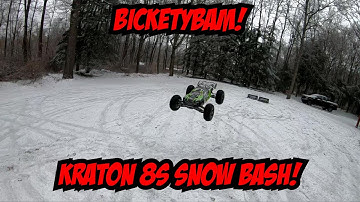Arrma Kraton 8S Snow Bash!!!