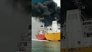 Exploding on the Stolt Groenland tanker