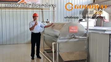 cassava starch filter cassava starch filting machine starch slurry filting machine
