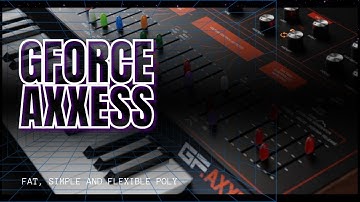 GFORCE AXXESS - preset demo #gforce #synthesizer #demo #vst