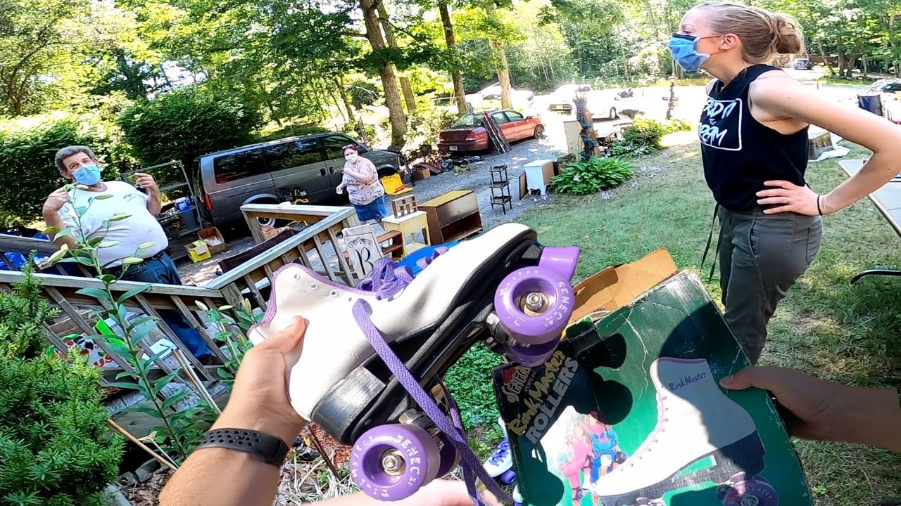 We Hit the JACKPOT at Their Garage Sale - YouTube