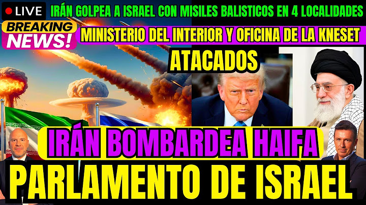 DIRECTO. IRÁN DESATA EL PÁNICO EN ISRAEL.PARLAMENTO ATACADO.TRUMP ACORRALADO.NETANYAHU NUCLEAR EEUU