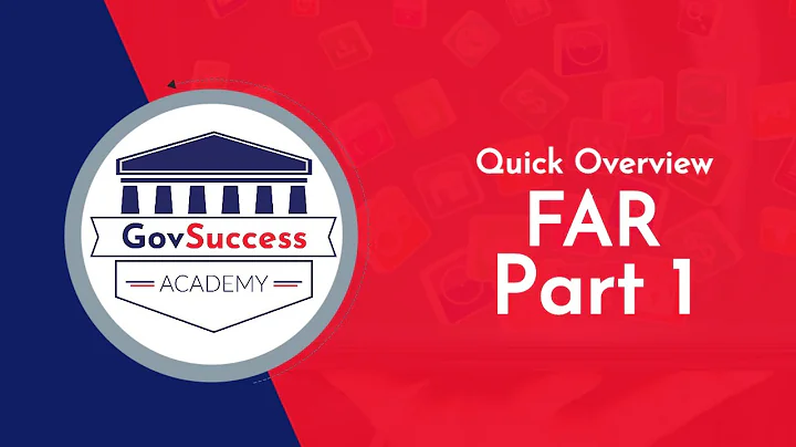 FAR PART 1 (Simplified) | Guaranteed Foundation for Federal Acquisition Success
