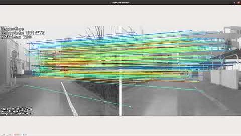 SuperGlue+SuperPoint in University of Tsukuba part1