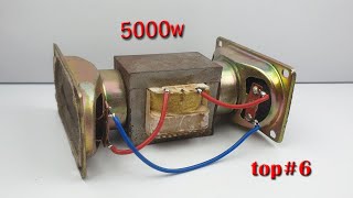 Top6 most popular videos free energy 5,000w.220v with magnet and Copper coil. Get a new generator