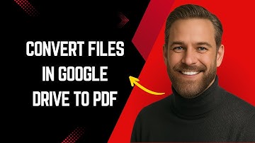 How to Convert Files in Google Drive to PDF Fast and Easy! – Google Drive Tutorial for Beginner