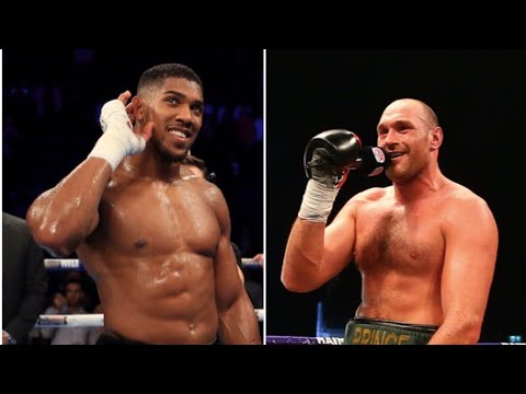 tyson fury vs AJ - YouTube