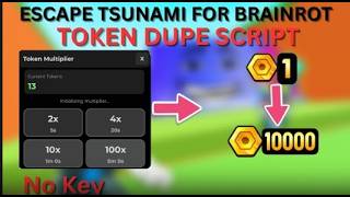 *TUTORIAL* Token Dupe Script - Escape Tsunami For Brainrot Script