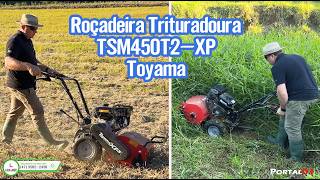 Roçadeira Trituradora TSM450T2-XP 7 HP Toyama