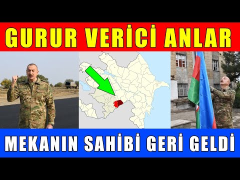 İlham Aliyev’in Fuzuli’ye Girişi! Gurur Verici