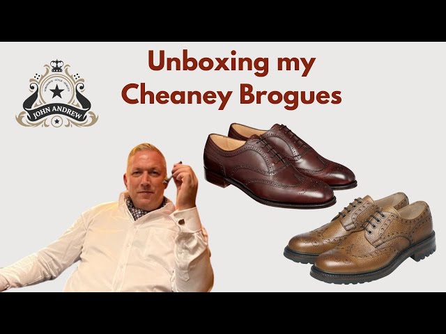 Cheaney Shoes Unboxing - YouTube
