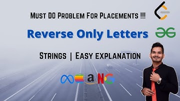 Reverse Only Letters | Leetcode 917 | DSA | Strings | Easy Understanding