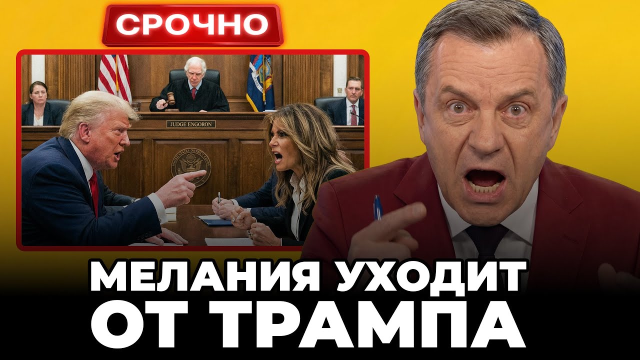 Мелания ОФИЦИАЛЬНО уходит от Трампа? Инсайдер раскрыл ВСЮ правду