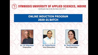 Online Induction Program: 2020-21 Batch | Symbiosis University, Indore | SUAS Indore