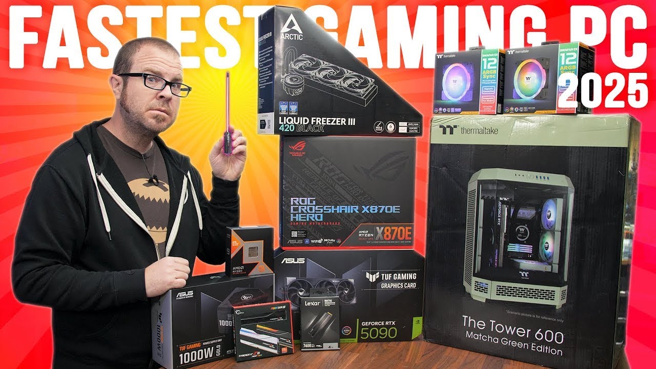 The BEST Gaming PC 👑 || Just Building the Fastest Gaming PC Possible ...
