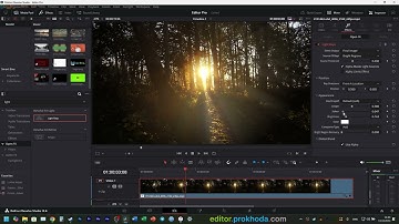 How To Add LIGHT RAYS To VIDEO In Davinci Resolve 2025