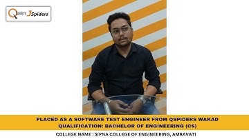 Becoming a Software Test Engineer by QSpiders Wakad | My Experience