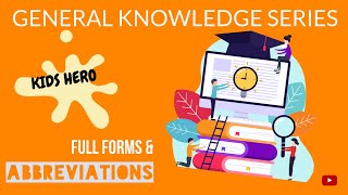 GK Full Forms and Abbreviations Part 1