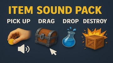 Ultimate Game Item Sound Pack – Pick Up, Drag, Drop, Destroy