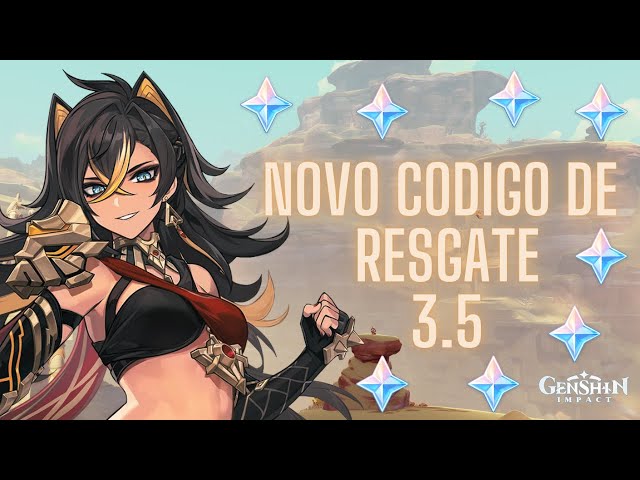 16/08] Novo Código de Resgate (60 Gemas Grátis) - Genshin Impact