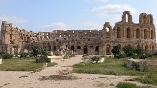 Amphitheater of El Jem Colosseum Tunisia