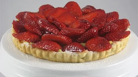 Strawberry Tart Recipe (Italian) / How-To Video - Laura Vitale "Laura In The Kitchen" Episode 33
