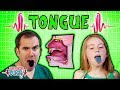 Science for kids | Body Parts - TONGUE | Experiments for kids | Operation Ouch