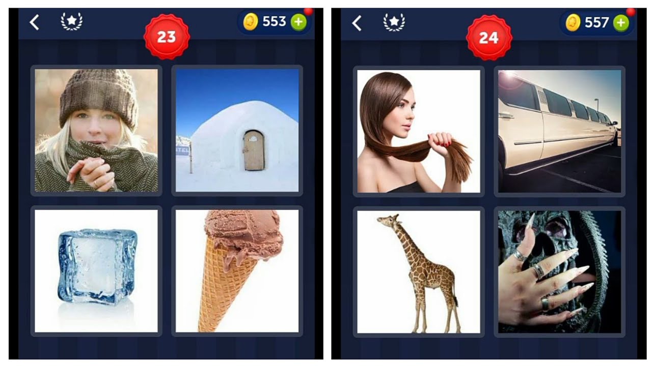4 Pics 1 Word - 23,24 Level Answers - YouTube, image size:1280x720