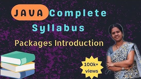 Packages introduction in java || 37 ||java course in telugu