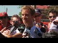 Rosberg rides the tram