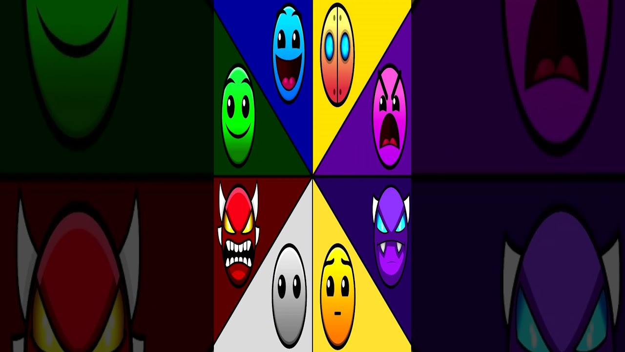 All FIRE IN THE HOLE VERSIONS | GEOMETRY DASH ANIMATION