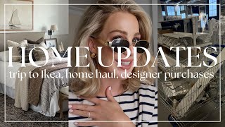 HOME UPDATES| TRIP TO IKEA & HOME HAUL, NEW LUXURY UNBOXING, & BEDROOM PLANS