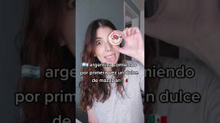 Probando mazapán por primera vez / parte 1 #mexico #argentina #comida #dulces #primeravez #cdmx