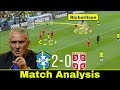 Brazil 2-0 Serbia Match Analysis |How Brazil Beat Serbia|