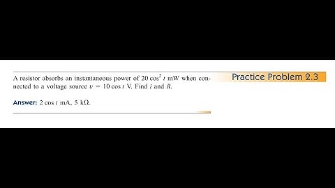 Practice Problem 2.3 | Sadiku 4th Edition | Electrical Circuits | বাংলা