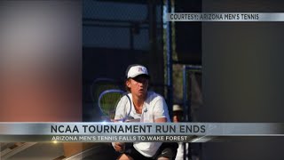 NCAA Tournament run ends for Arizona men's tennis team