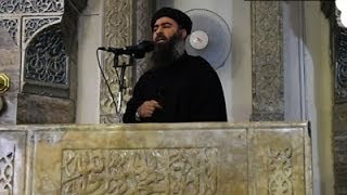 Video Purportedly Shows Extremist Leader in Iraq Resimi