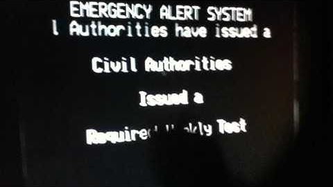 EAS - Required Weekly Test #7