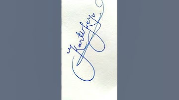 Signature style "Kartikey"🖊️ Comment your name!! | Please subscribe if you like it. #viral