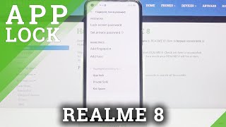 How to Lock Apps with Password on REALME 8 – App Protection screenshot 4