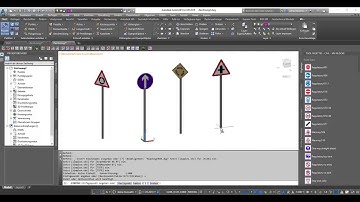 Civil 3D supp Traffic Signs in 3D