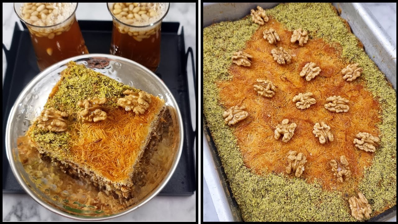 قطايف تونسية بالمكسرات