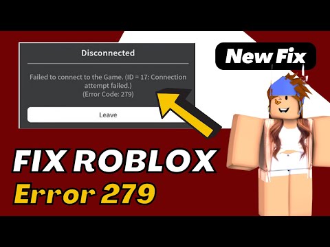 How To Fix Roblox Error Code 279 - (2022 New Method) - Iphone Wired