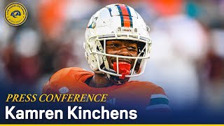 Kamren Kinchens On His Relationship With Rams WR Tutu Atwell & His Reaction To Being Drafted To LA